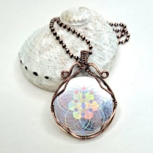 EMF Shield copper pendant