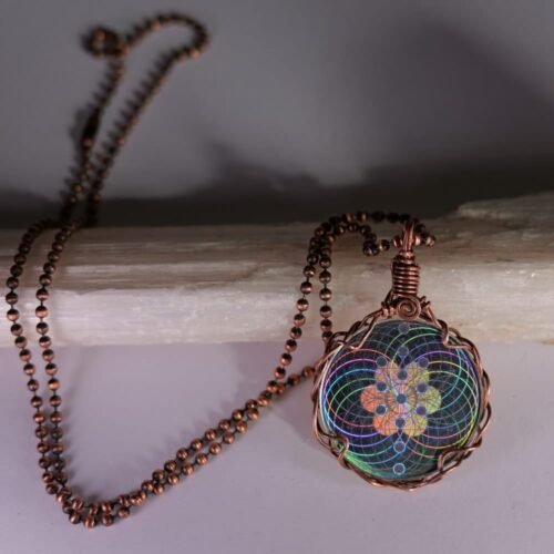 emfshield copper pendant